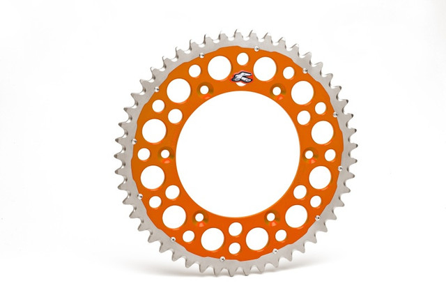 Renthal Twinring MX Rear Sprocket for KTM 300 EXC 2021 - Part 2240-520-52GPOR