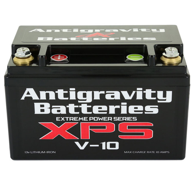 Antigravity Batteries XPS V-10 Lithium Battery - Left Side Negative Terminal for High-Performance Motorsports