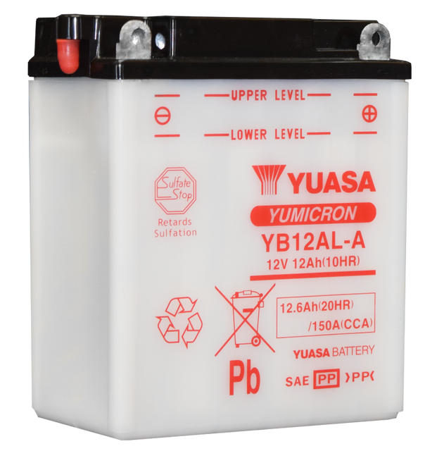 Yuasa YAM2221Y Yumicron 12-Volt Powersports Battery with Enhanced Cranking Power