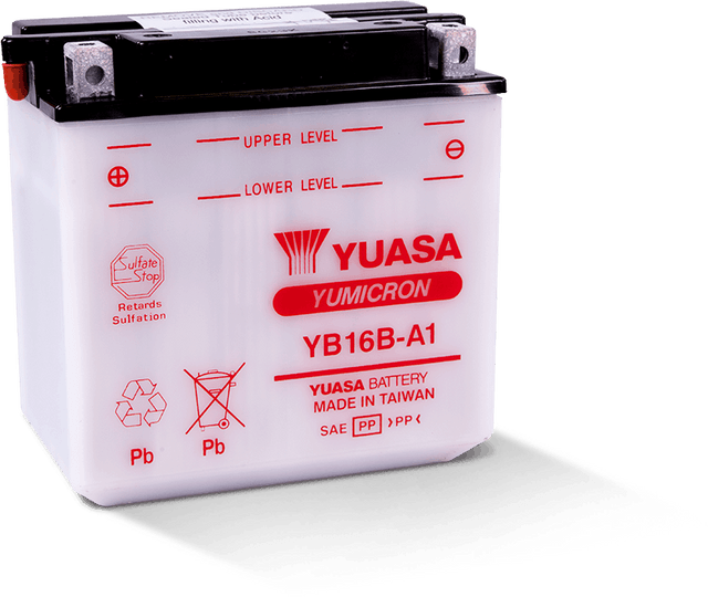 Yuasa YUAM22161 Yumicron 12-Volt Powersports Battery with Enhanced Cranking Performance