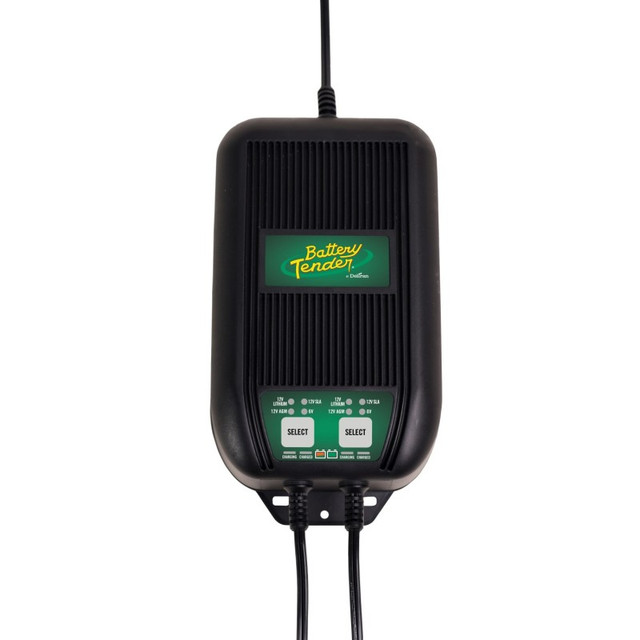Battery Tender 2 Bank 6A On-Board Marine Battery Charger - Part #022-1002-DL-WH