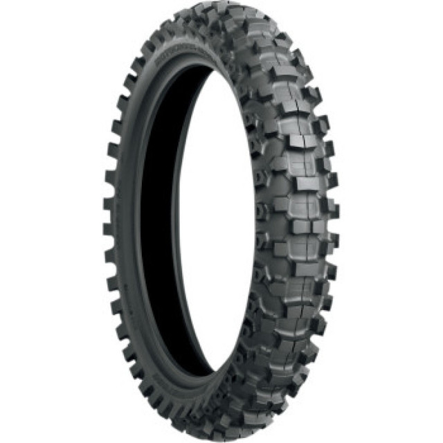 Bridgestone Motocross M204R Rear Tire - 90/100-14 49M for Small and Mini Bikes