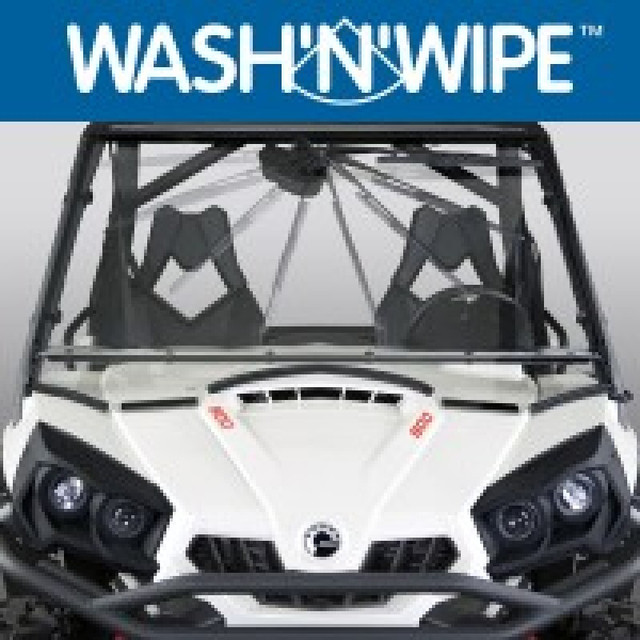 National Cycle 11-20 Can-Am 800-1000 Commander/MAX Wash'n'Wipe Full Windshield