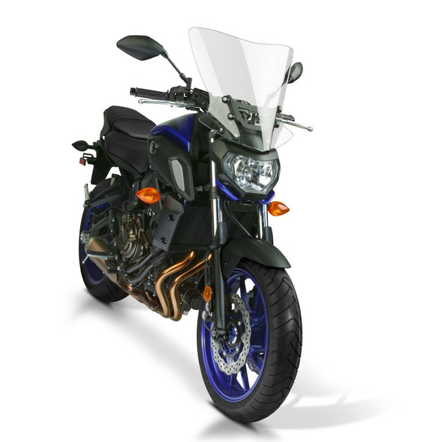 National Cycle N20330 V Stream Wave Tall Windshield for Yamaha MT-07 (2018-2020) - Clear