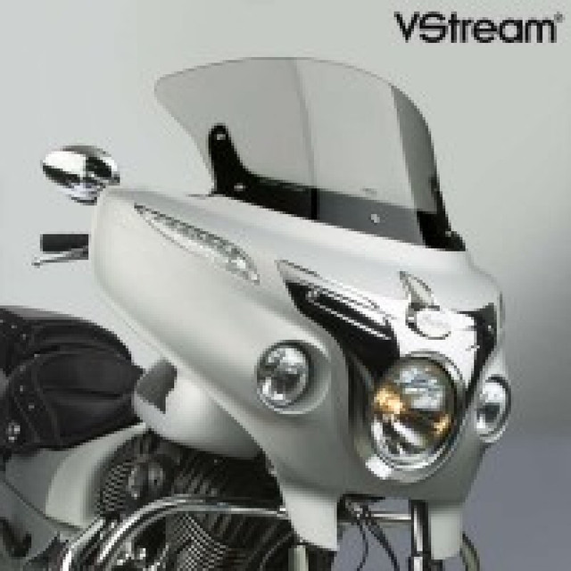 National Cycle VStream Mid-Height Windshield for Indian Chieftain and Roadmaster - Tint