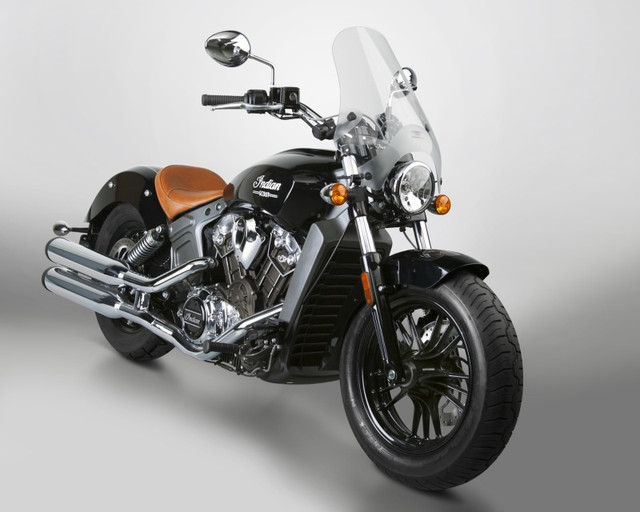 National Cycle Street Shield with Handlebar Mounting – 1 Inch QuickSet Clear