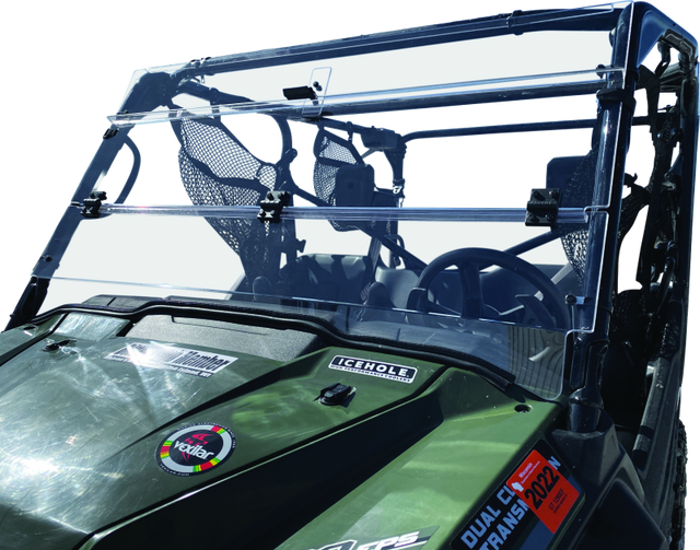 QuadBoss Folding Windshield for Honda Pioneer 1000 – 16-22 Model, Part #375781