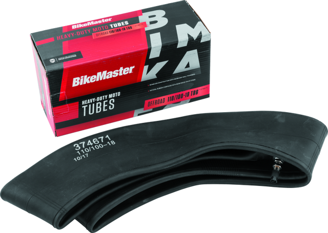 BikeMaster 110/100-18 TR6 Heavy-Duty Inner Tube for Powersports Vehicles