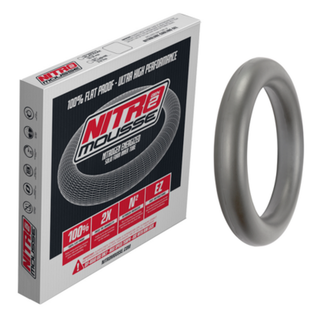 Nuetech TUbliss Platinum Standard NitroMousse 100/90-19 - Flat Proof High-Performance Foam Inner Tube for Powersports