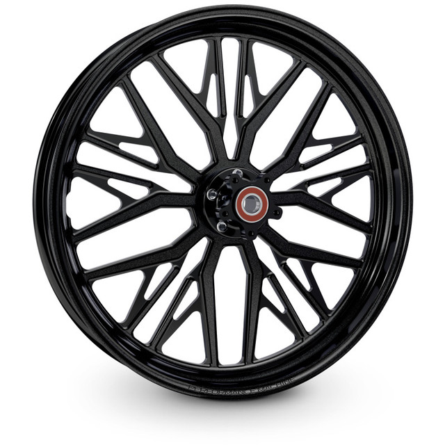 Performance Machine 21x3.5 Forged Nivis Wheel in Black Ops Finish