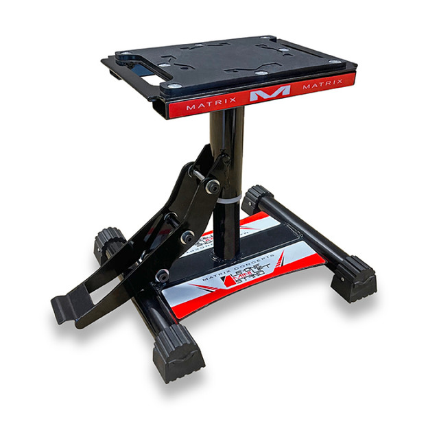 Matrix Concepts LS-One Mini Lift Stand - Red for Powersports Vehicles
