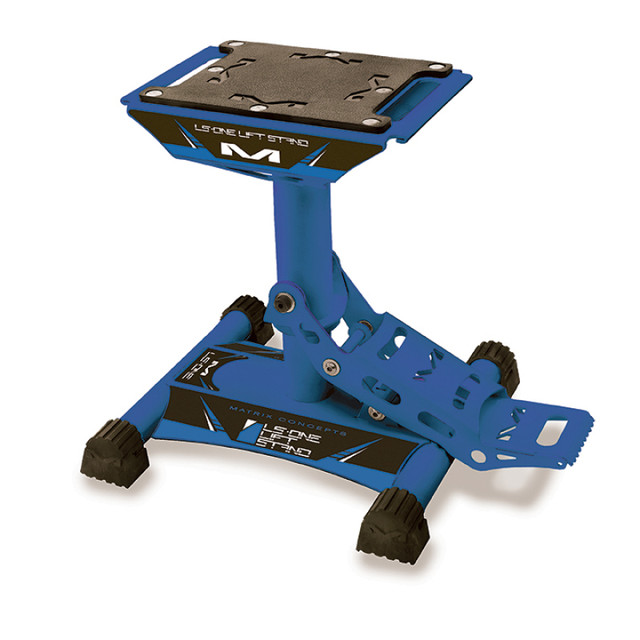 Matrix Concepts L-One Lift Stand - Blue for Powersports Vehicles
