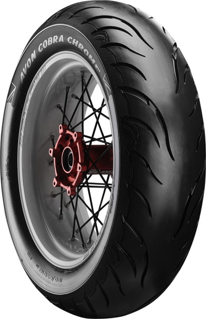 Avon Tyre Cobra Chrome AV92 Rear Tire - 200/60R16 79V for Powersports Vehicles