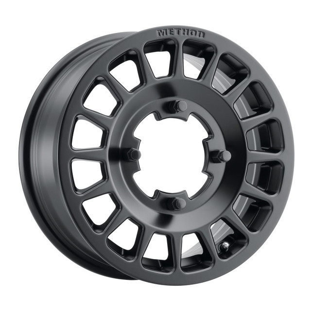 Method MR407 Bead Grip 15x6 PowerSports Wheel with Matte Black Finish