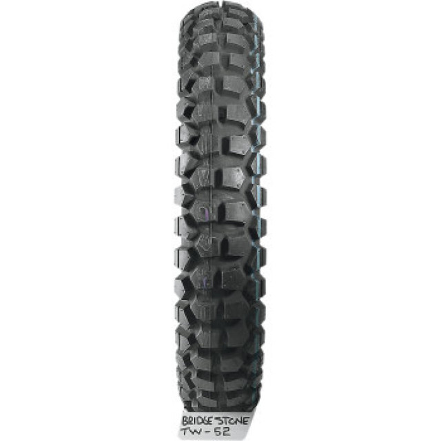 Bridgestone Trail Wing TW302R Rear Motorcycle Tire - 120/80-18 M/C 62P for Adventure On and Off-Road Use