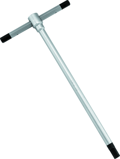 BikeMaster 10mm Sliding T-Handle Allen Wrench - Durable Alloy Steel Design