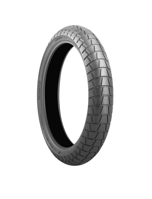 Bridgestone Battlax Adventure Trail AT41F Tire - 100/90-19 M/C 57V TL Front for Dual Sport and Adventure Motorcycles