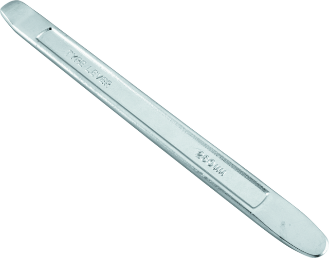 BikeMaster Steel Tire Iron 11 Inch Chrome - Durable Vanadium Steel Construction for Powersports