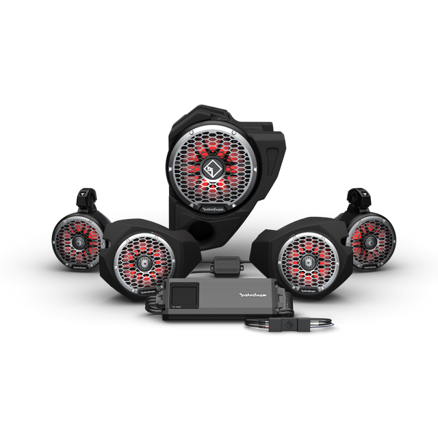 Rockford Fosgate RZR14RC-STG5 Stage-5 Audio System for Polaris RZR Ride Command (Gen-3)