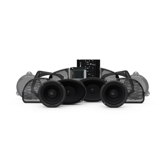 Rockford Fosgate HD14-STG3 Stage 3 Audio Kit for 2014+ Harley-Davidson Road Glide and Street Glide
