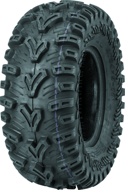 QuadBoss QBT448 Utility Tire - 24x9-11 6-Ply for Multi-Purpose Off-Road Use