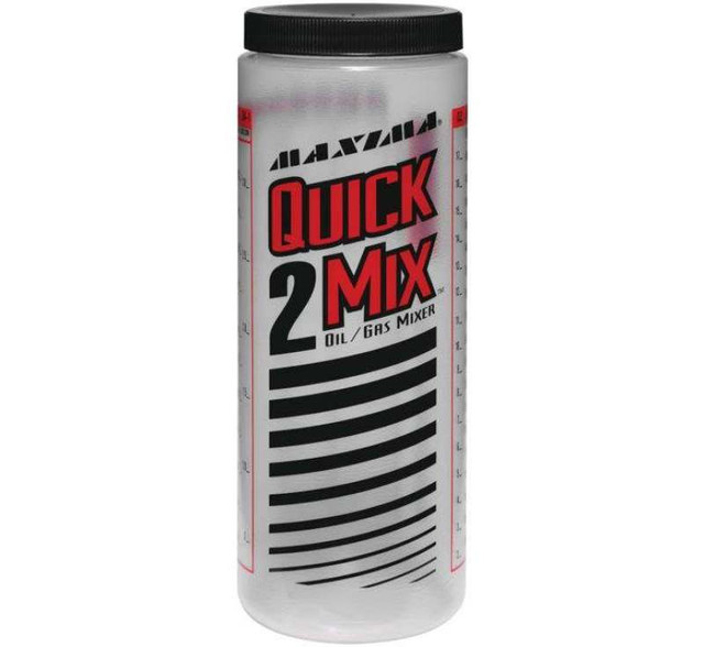 Maxima Quick 2 Mix Bottle - Full Synthetic Triple Ester 4-Stroke Engine Oil for MX and Off-Road Performance