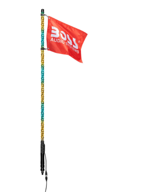 Boss Audio Systems XP4 48-inch IP67 LED Whip for Powersports Vehicles