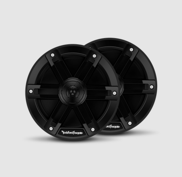 Rockford Fosgate UTV M0-65B 6.5-inch Marine Grade Speakers Pair - Black