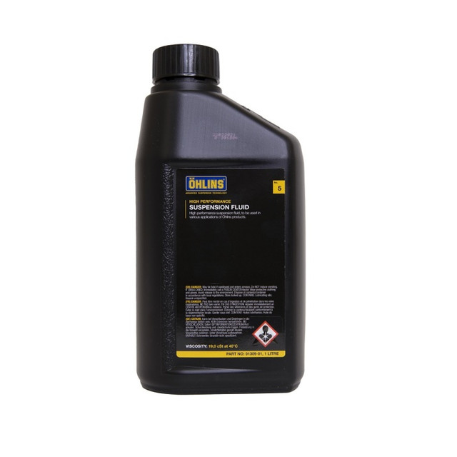 Ohlins High Performance Suspension Fluid 5wt 1L for Powersports Suspension Maintenance