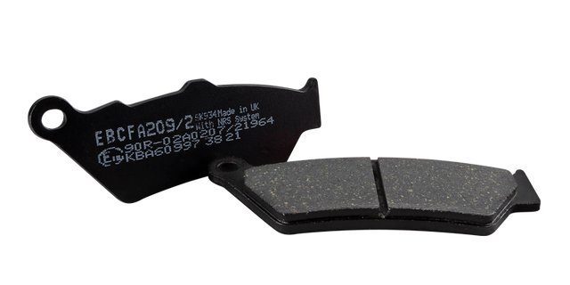EBC Powersports FA11 Organic Front Left Brake Pads for Yamaha RD 350 (1973-1975)