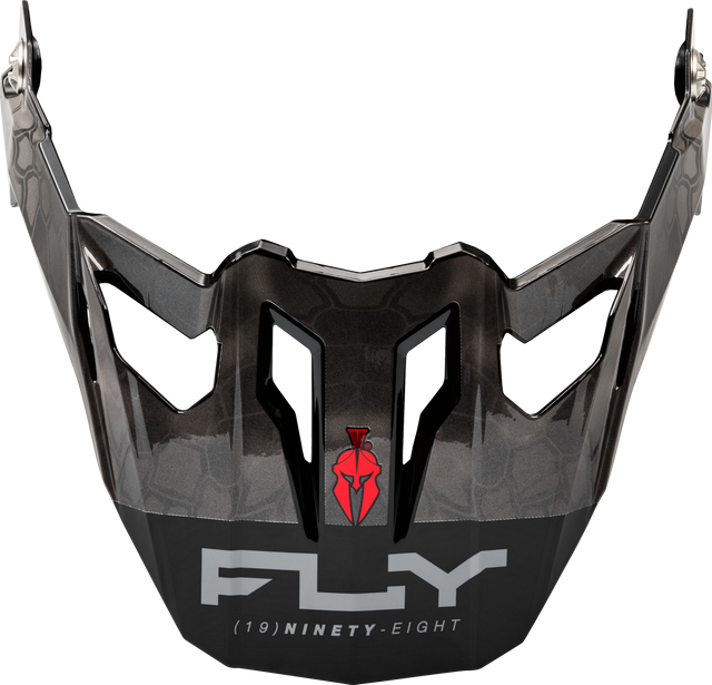 Fly Racing Trekker Kryptek Conceal Visor Helmet Black/Grey/White