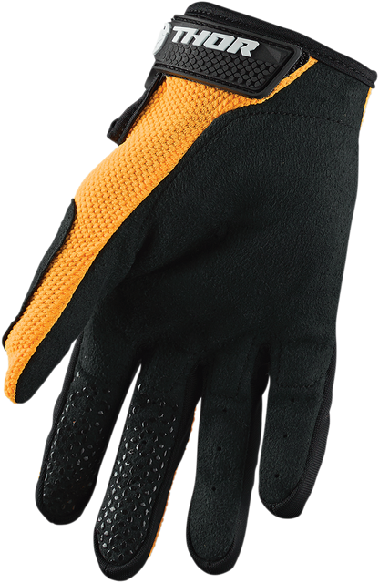 THOR Sector Gloves - Orange/Black Medium - Part Number 3330-5867