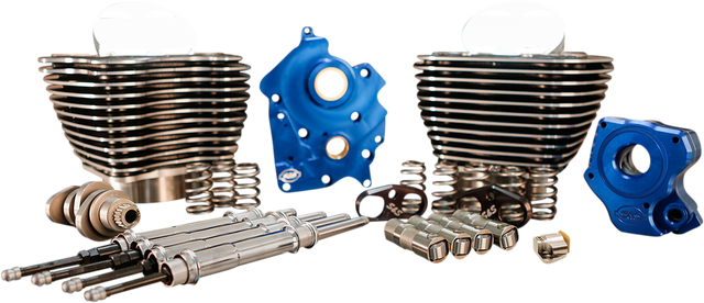 S&S Cycle 128-Inch Power Package Engine Performance Kit - Chain Drive 310-1107B