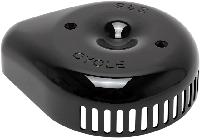 S&S CYCLE Slasher Air Cleaner Cover - Black for S&S Stealth Air Cleaner Kit Part 170-0533