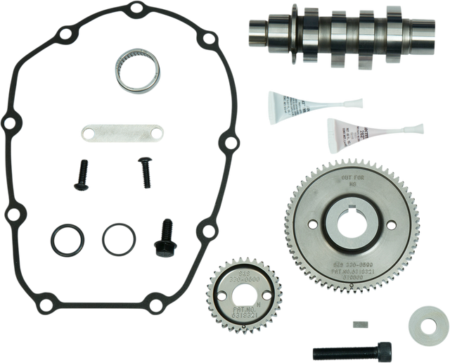 S&S Cycle Camshaft Kit - 540G Gear Drive for M8 Engines (Part #330-0715)