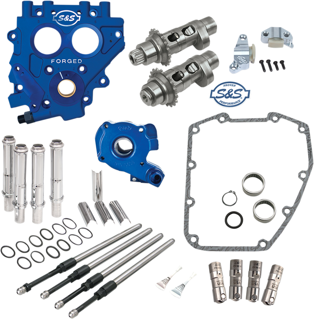 S&S Cycle Cam Chest with Plate Kit 551CE for Twin Cam Engines - Part 330-0544
