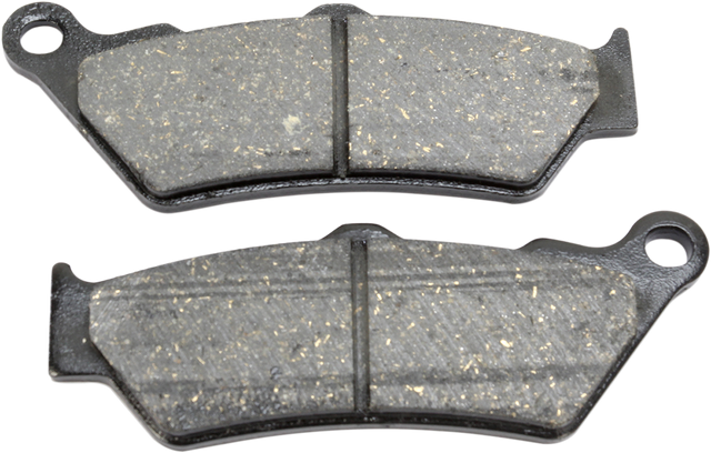 DRAG SPECIALTIES Organic Brake Pads for Victory FAD209/2 – OEM Replacement with High-Performance Aramid Fibers