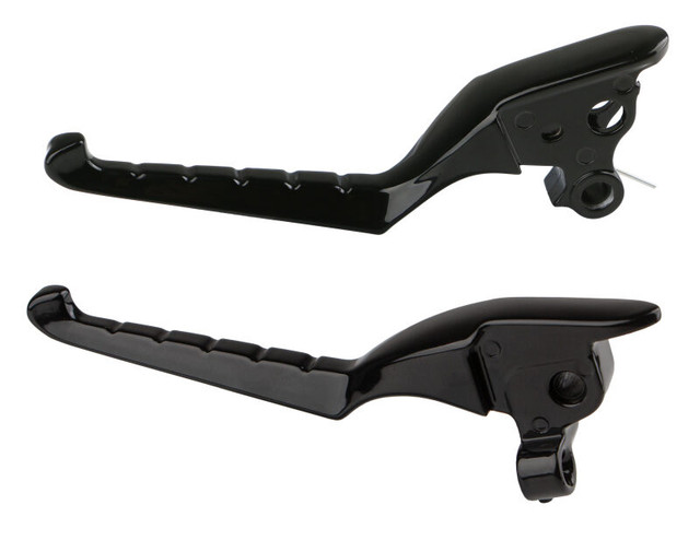 Kuryakyn Enygma Levers for 2021-2023 Touring Models in Gloss Black – Part 10182-2
