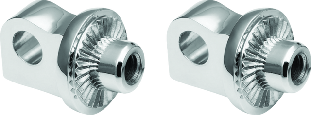 Kuryakyn Adjustable Stop Splined Peg Adapter Chrome - Model 6774