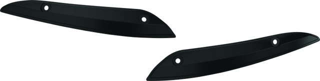 Kuryakyn Windshield Side Trims for Harley-Davidson Road Glide 2015-2026 – Gloss Black Finish