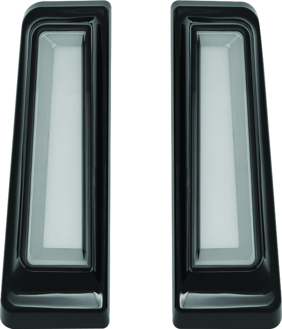 Kuryakyn Tracer LED Inserts for Saddlebag Supports – Black