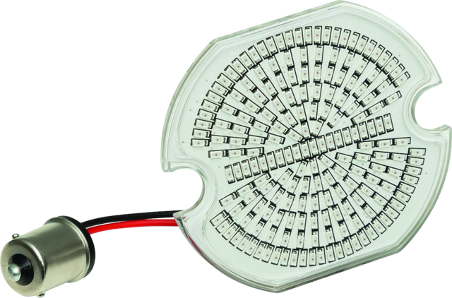 Kuryakyn Luminez L.E.D Rear Turn Signal Insert 1156 Red Flat Style for Harley-Davidson