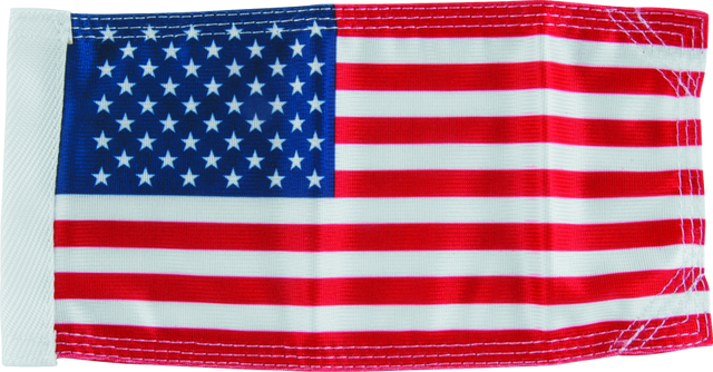Kuryakyn American Flag Replacement Flag 4 x 9 Inches for Flag Mounts P/N 4208, 4233, 4253, 4259, & 4260
