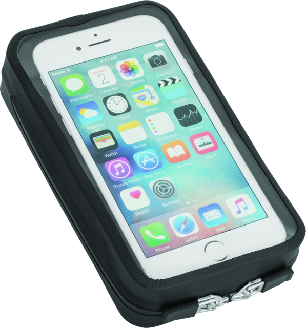 Kuryakyn Magnetic Device Tank Pouch Black – Convenient Cell Phone and GPS Storage for Powersports Vehicles