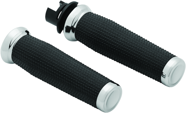 Kuryakyn Thresher Grips for 2014-2017 Indian Models – Chrome