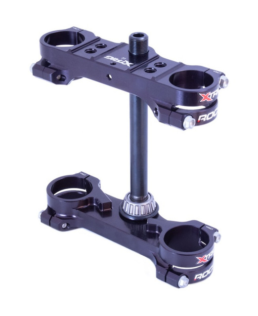 XTrig 2024 KTM 65 SX / Husqvarna TC 65 / GasGas MC 65 ROCS Tech Triple Clamp M12 in Black
