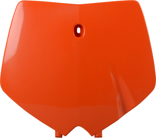 POLISPORT Number Plate for KTM SX '99-'02 - Orange (Part No. 8660300001)