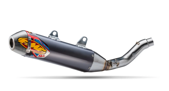FMF Racing Honda CRF450X 2019-2022 Hex Q4 Slip-On Muffler
