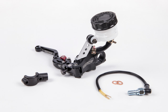 BRAKING MC6603 Brake Master Cylinder 16mm Lever Black for Enhanced Braking Performance