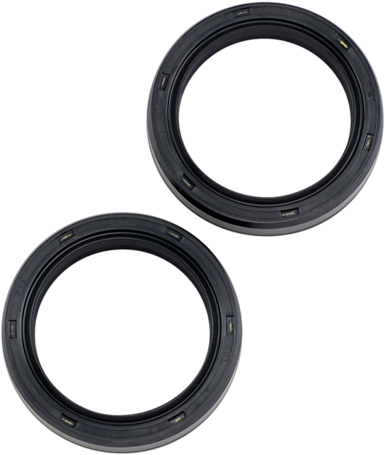 Parts Unlimited Front Fork Seals - 41.7 mm ID x 55 mm OD, PUP40FORK455064